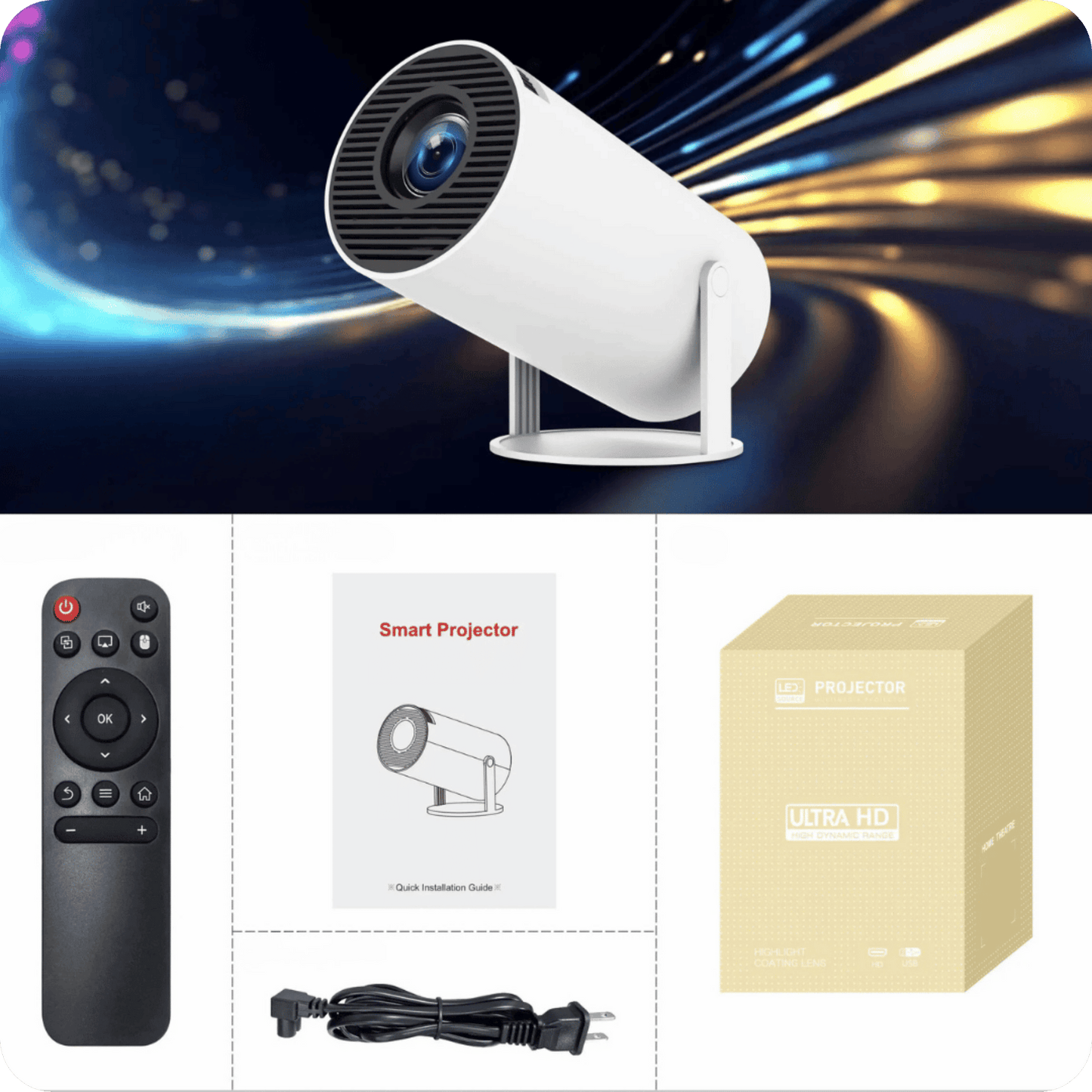Ultra HD Portable Projector | Superproject