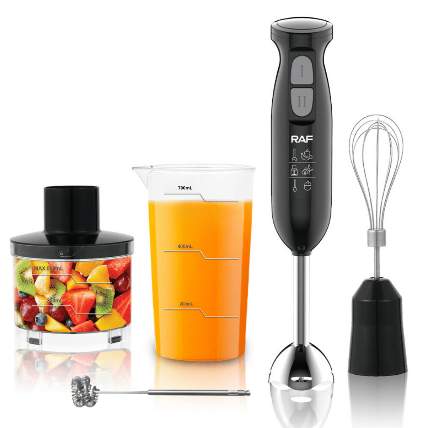 Multifunctional 5-in-1 Food Processor | Blend Master Pro