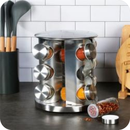 SPICE CAROUSEL™ ROTATING CONDIMENT DISPENSER