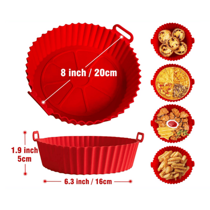 Silicone Air Fryer Basket 2x1 Promo | Silicook