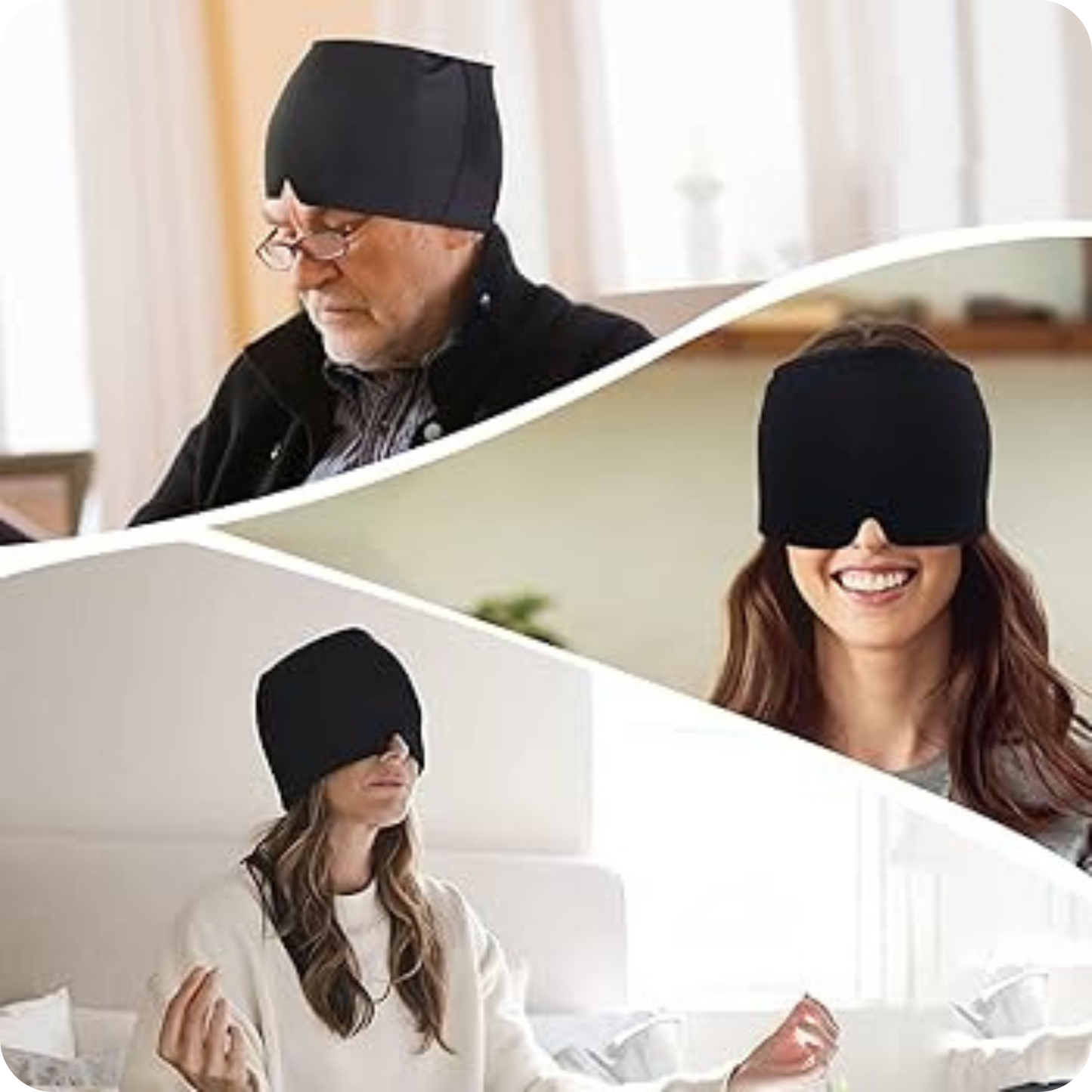 Hot/Cold Headache Relief Cap | Head Relax