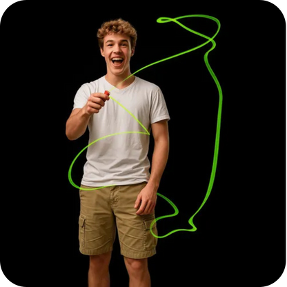 Floating LED Rope Launcher | GlowString