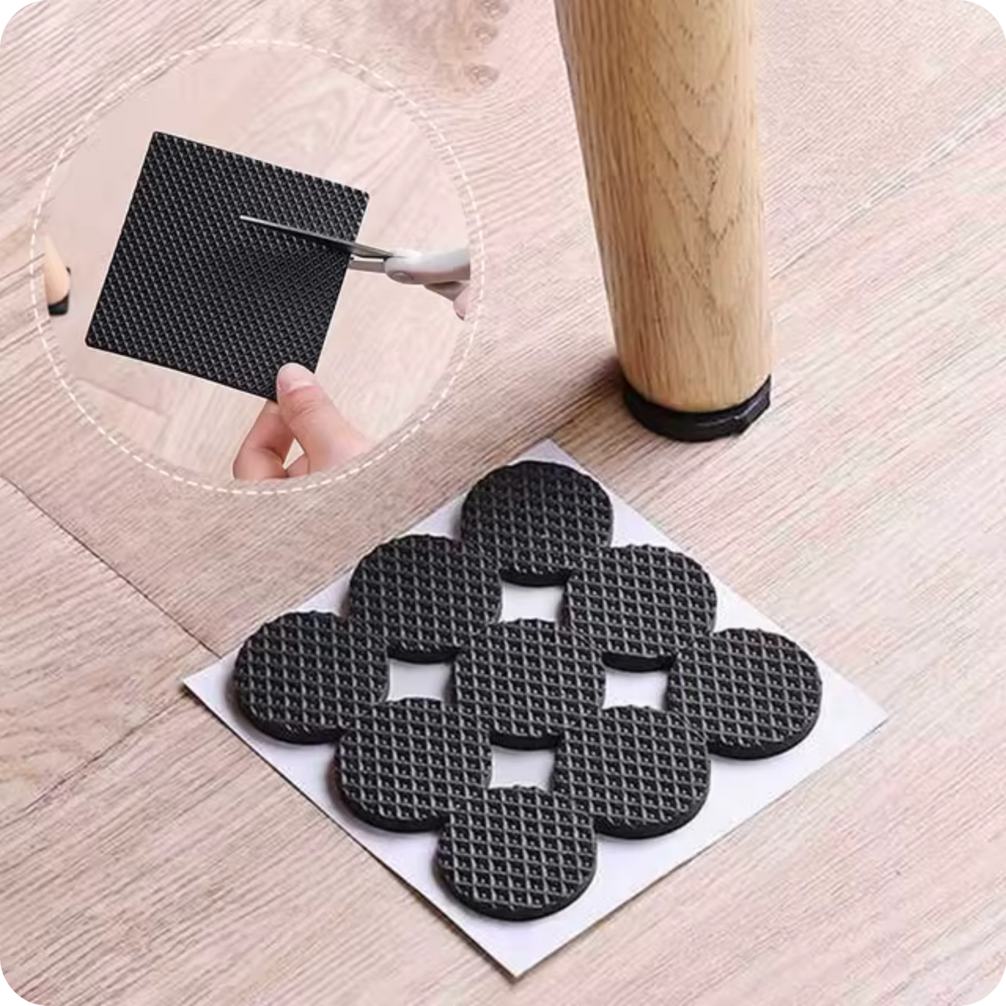 Self-Adhesive Non-Slip Pads | PisoPro