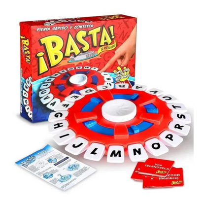 Fast Word Board Game | ¡Basta!