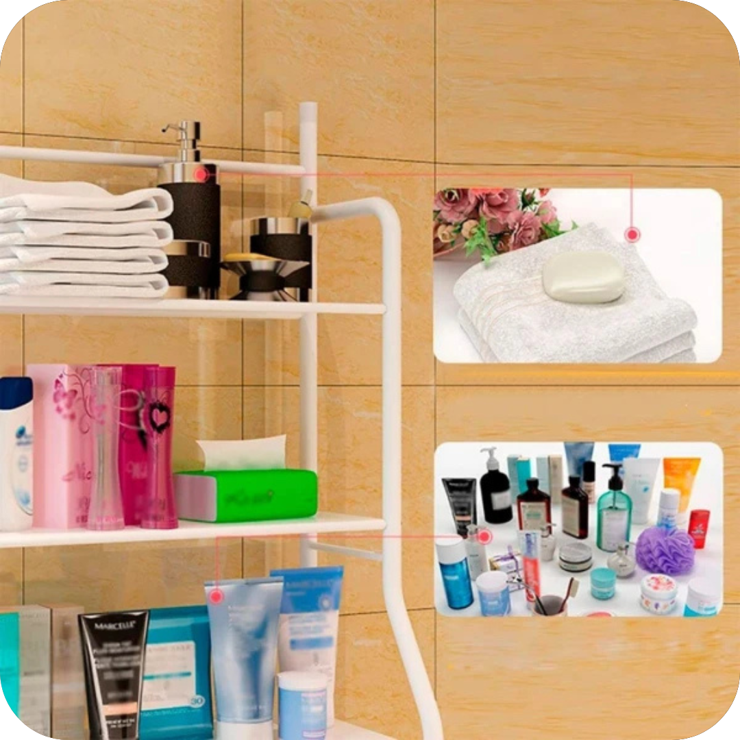 WASHING MACHINE ORGANIZER SHELF