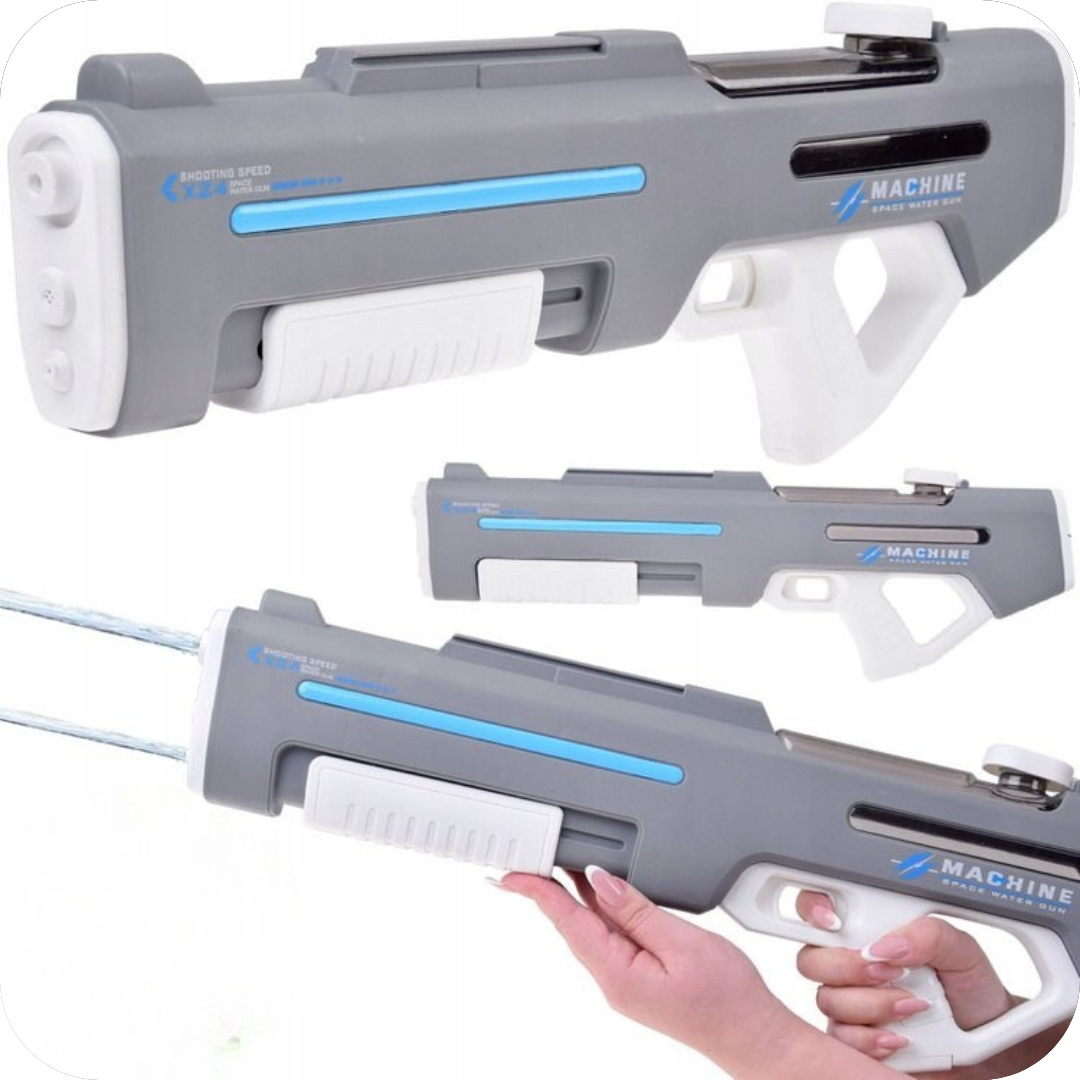 Continuous Spray Electric Water Gun | AquaBlaster