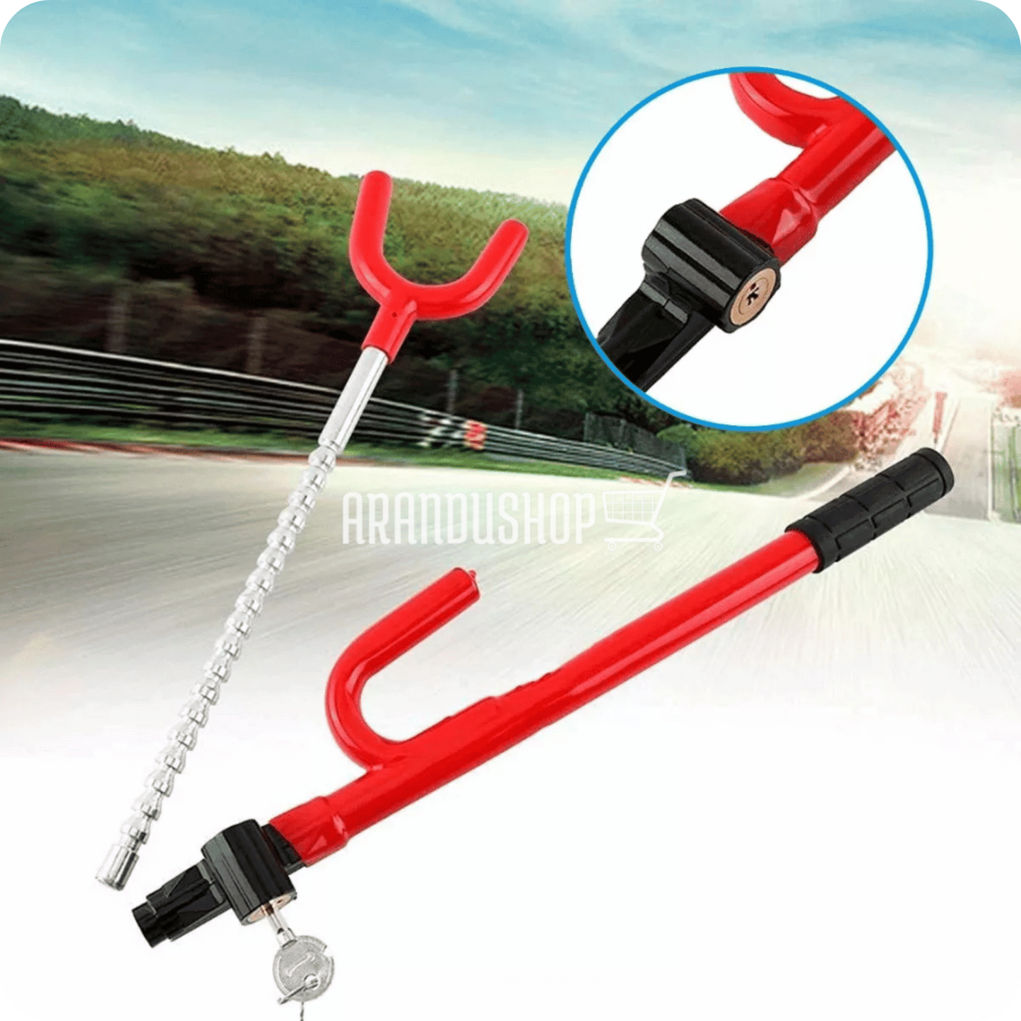 Steering Wheel Lock | Anti Theft