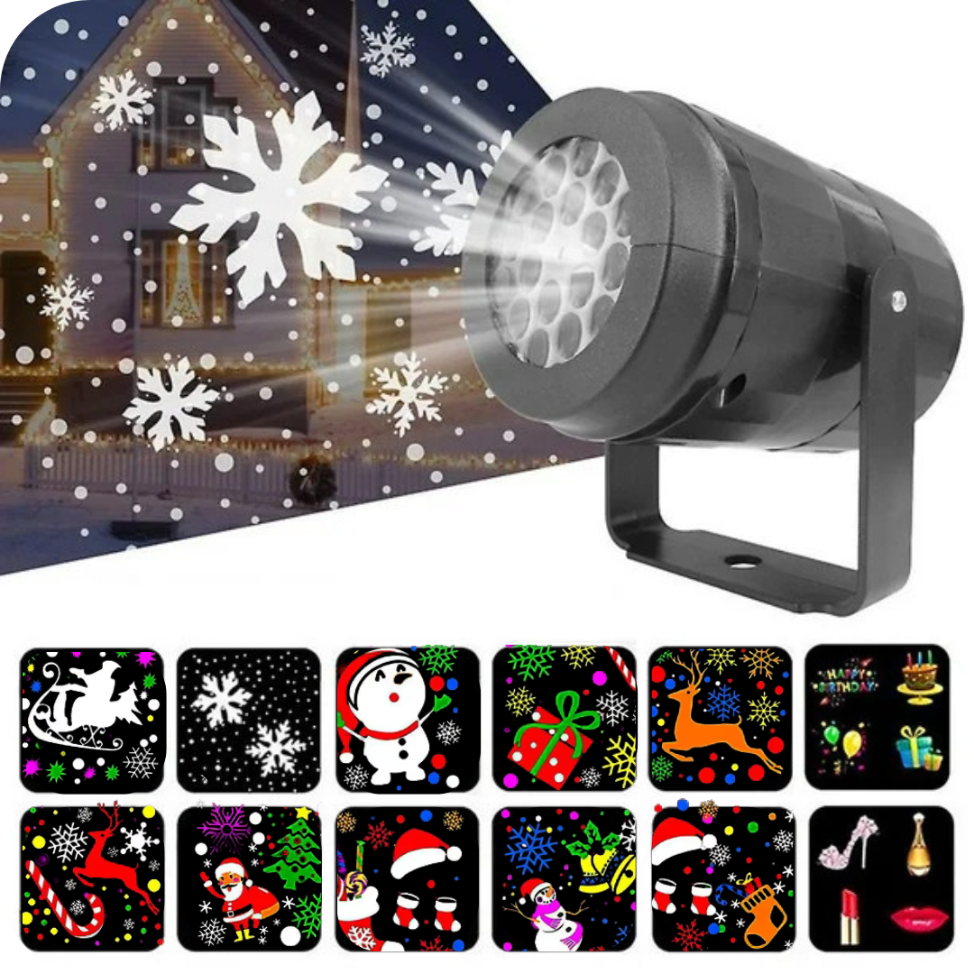 LED Christmas Projector with 12 Films | XmasBeam