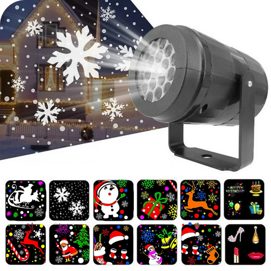 LED Christmas Projector with 12 Films | XmasBeam