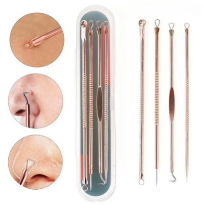 Blackhead Extractor Kit of 4 | DermaClear