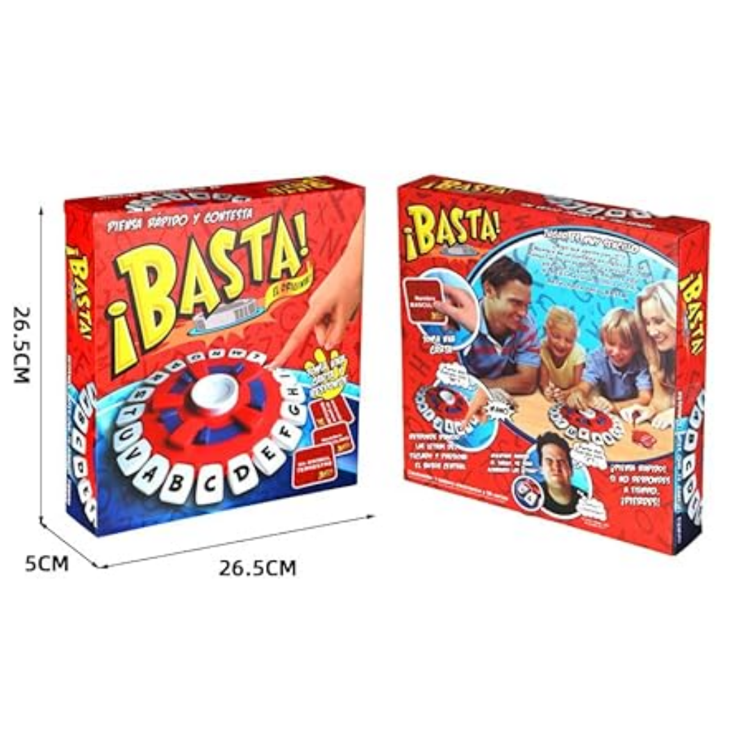 Fast Word Board Game | ¡Basta!