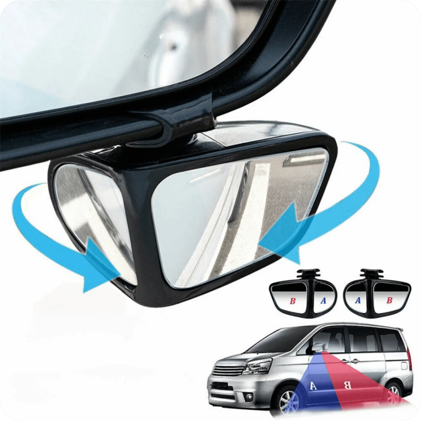 Blind Spot Rearview Mirrors Pack of 2 | TotalView