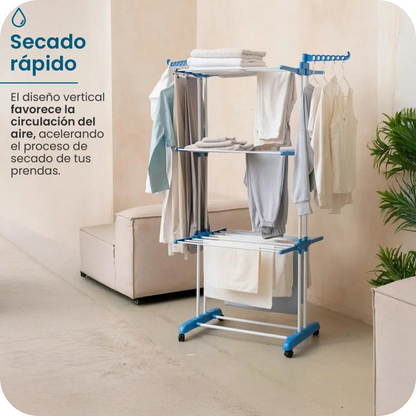 Foldable Clothes Drying Rack | Tender Vertical