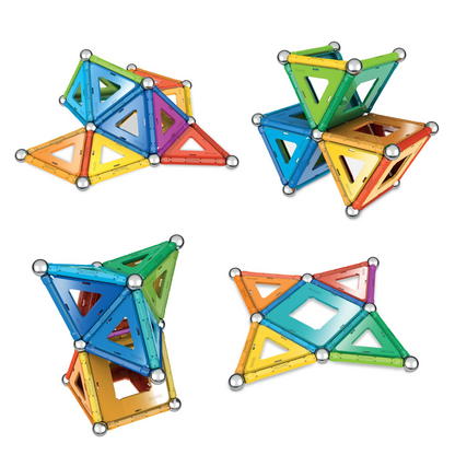 Colorful Magnetic Construction Set | MagnetiBuild