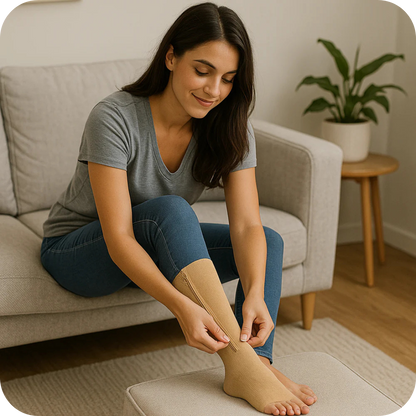 Zipper Compression Socks | ZipCompress