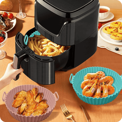 Silicone Air Fryer Basket 2x1 Promo | Silicook