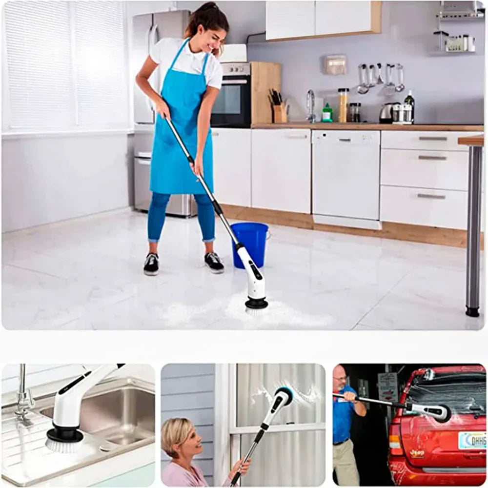 7-Head Turbo Cleaning Brush | TurboBrush